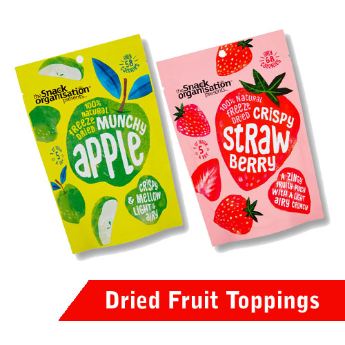 Freeze Dried Fruit Toppings