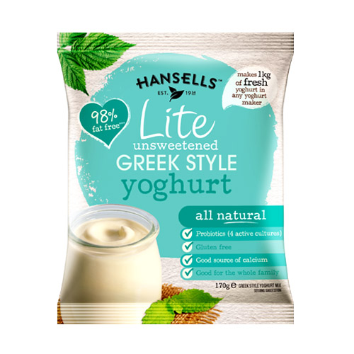 Lite Natural Greek Style Yoghurt - 98% Fat Free