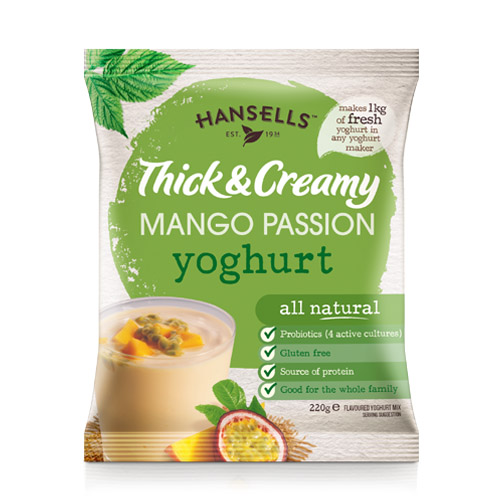 Thick & Creamy Mango & Passionfruit Yoghurt